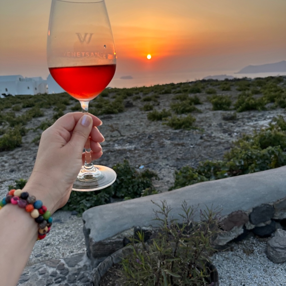 Santorini Sunset Vibes